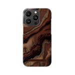 iDeal Of Sweden Fashion Case iPhone 14 Pro Dark Amber Marble 1 st