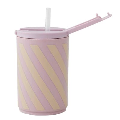 Design Letters Kids Travel Cup Lavender Stripe 330 ml 1 stk