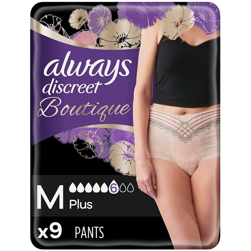 Always Discreet Boutique Pants 9 stk