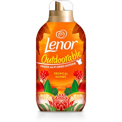 Lenor Outdoorable Fabric Conditioner Tropical Sunset 490 ml
