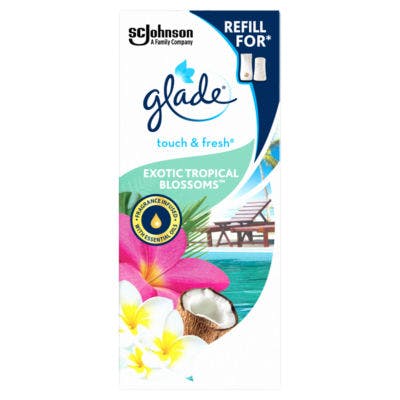 Glade Touch And Fresh Refill Tropical Blossoms Air Freshener 10 ml