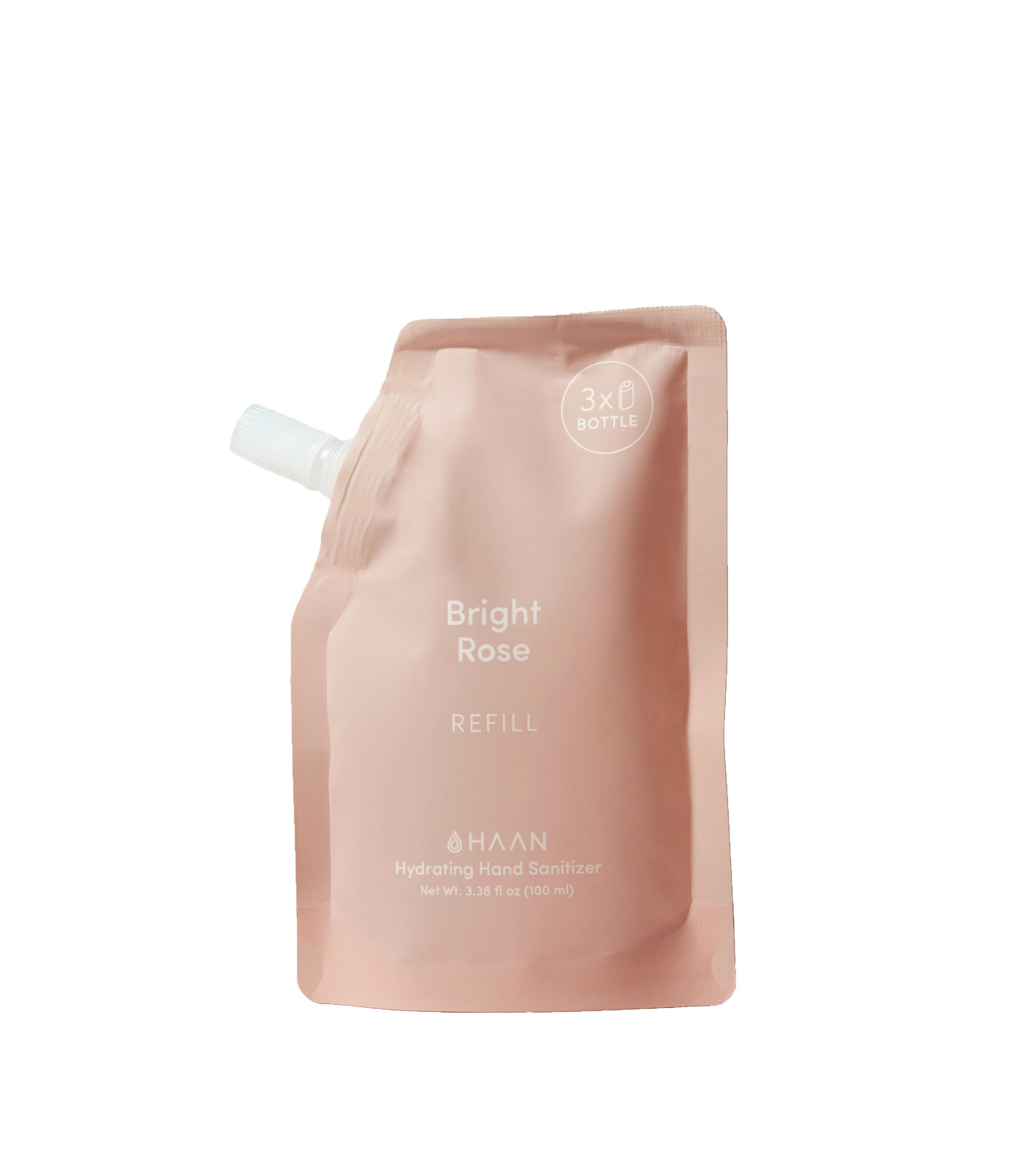 HAAN Bright Rose Hydrating Hand Sanitizer Refill 100 ml