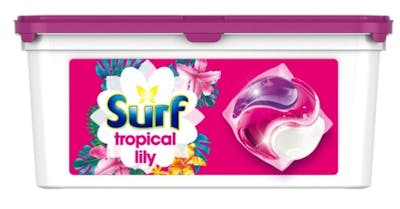 Surf Tropical Lily Vaskekapsler 27 stk