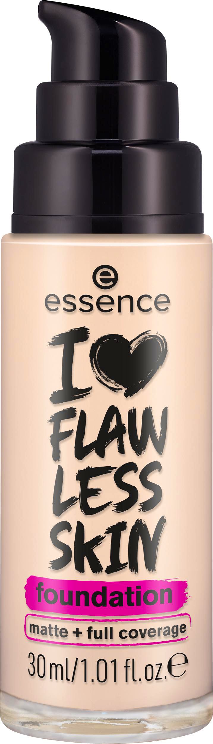 Essence I Love Flawless Skin Foundation 10 Light Porcelain 30 ml