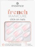Essence French Manicure Click-On Nails 02 Babyboomer Style 12 pcs
