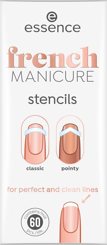 Essence French Manicure Stencils 01 French Tips &amp; Tricks 60 st