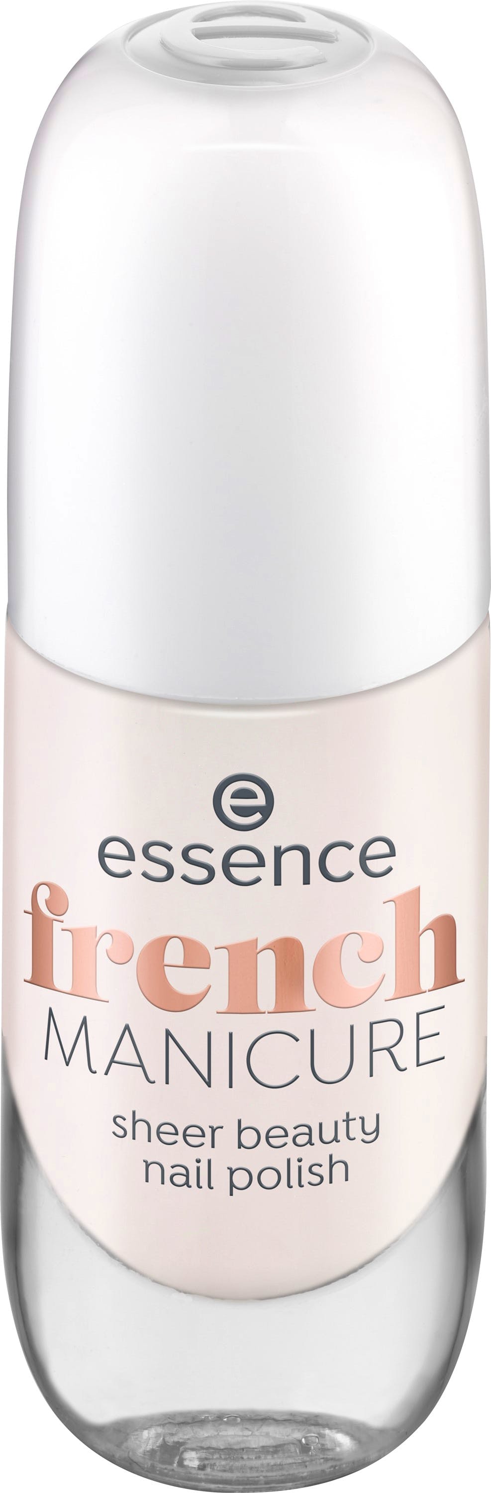 Essence French Manicure Sheer Beauty Nail Polish 02 Ros&eacute; On Ice 8 ml