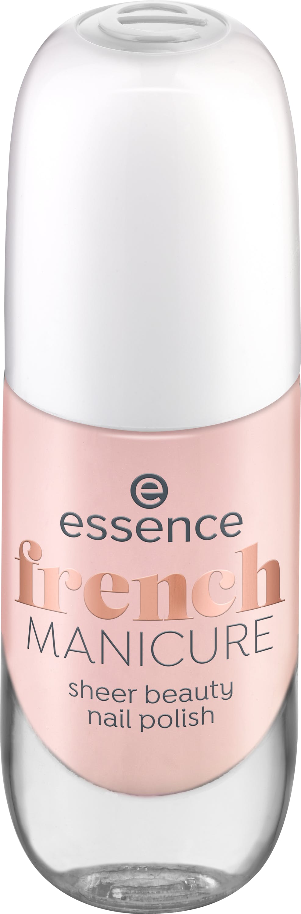 Essence French Manicure Sheer Beauty Nail Polish 01 Peach Please! 8 ml