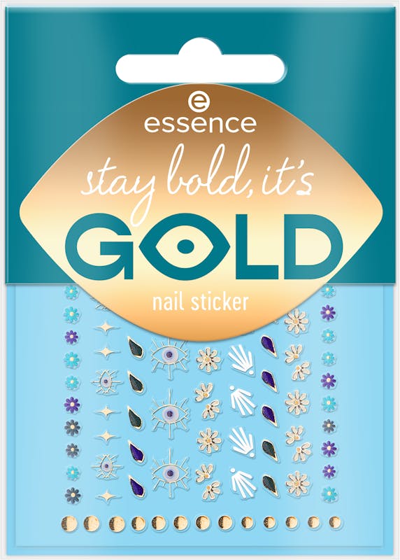 Essence Stay Bold, It&#039;s Gold Nail Sticker 88 st