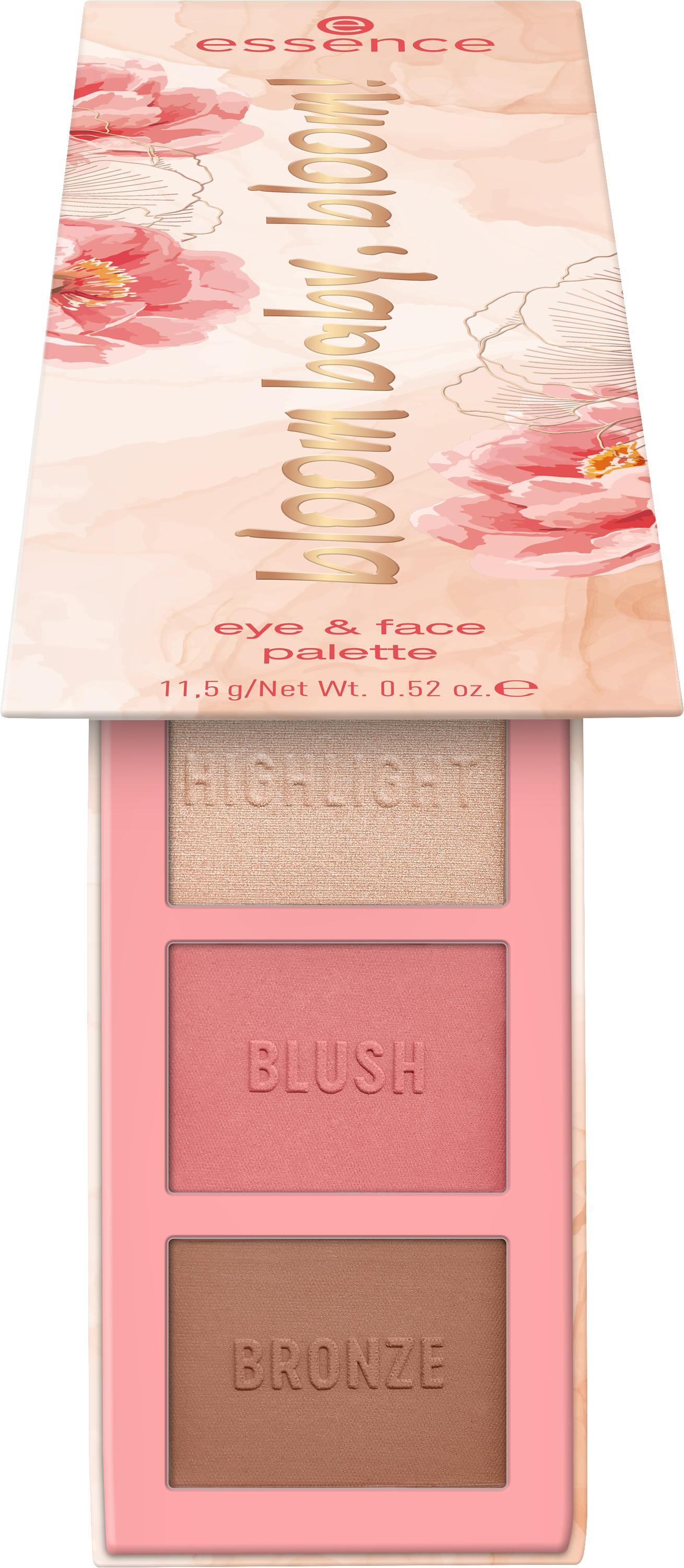 Essence Bloom Baby, Bloom! Eye & Face Palette 01 Make It Bloom 11,5 g