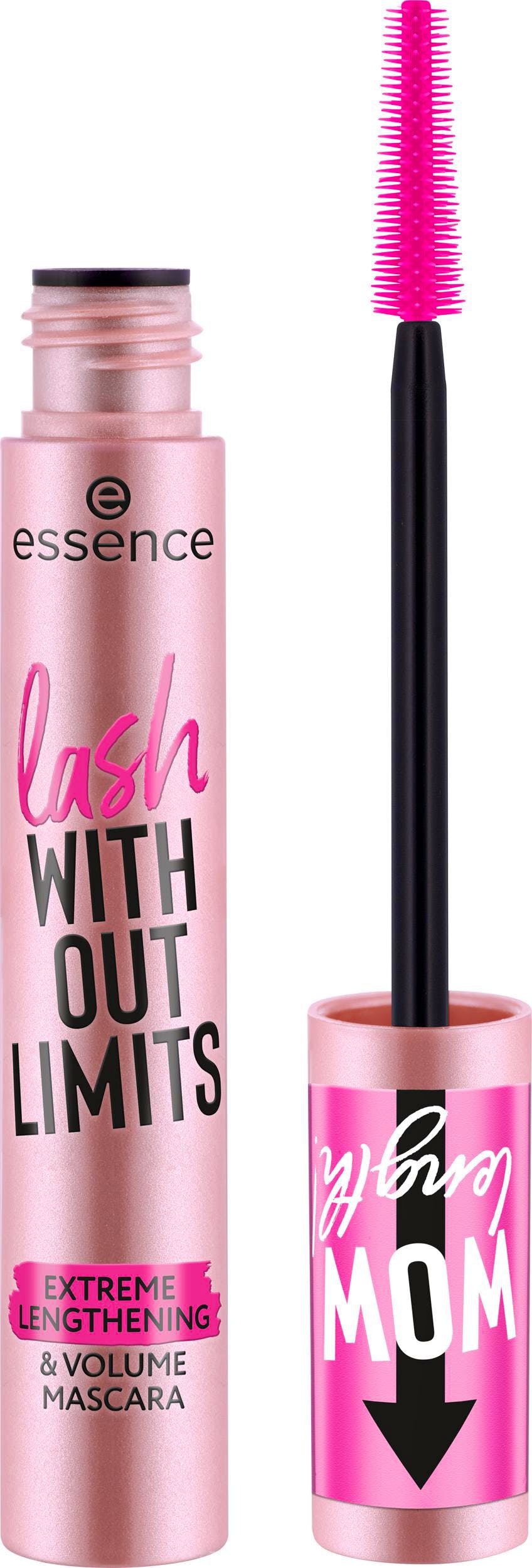 Essence Lash Without Limits Extreme Lengthening & Volume Mascara 01 Ultra Black 13 ml