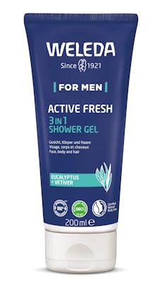 Weleda For Men Active Fresh 3 in 1 Shower Gel 200 ml