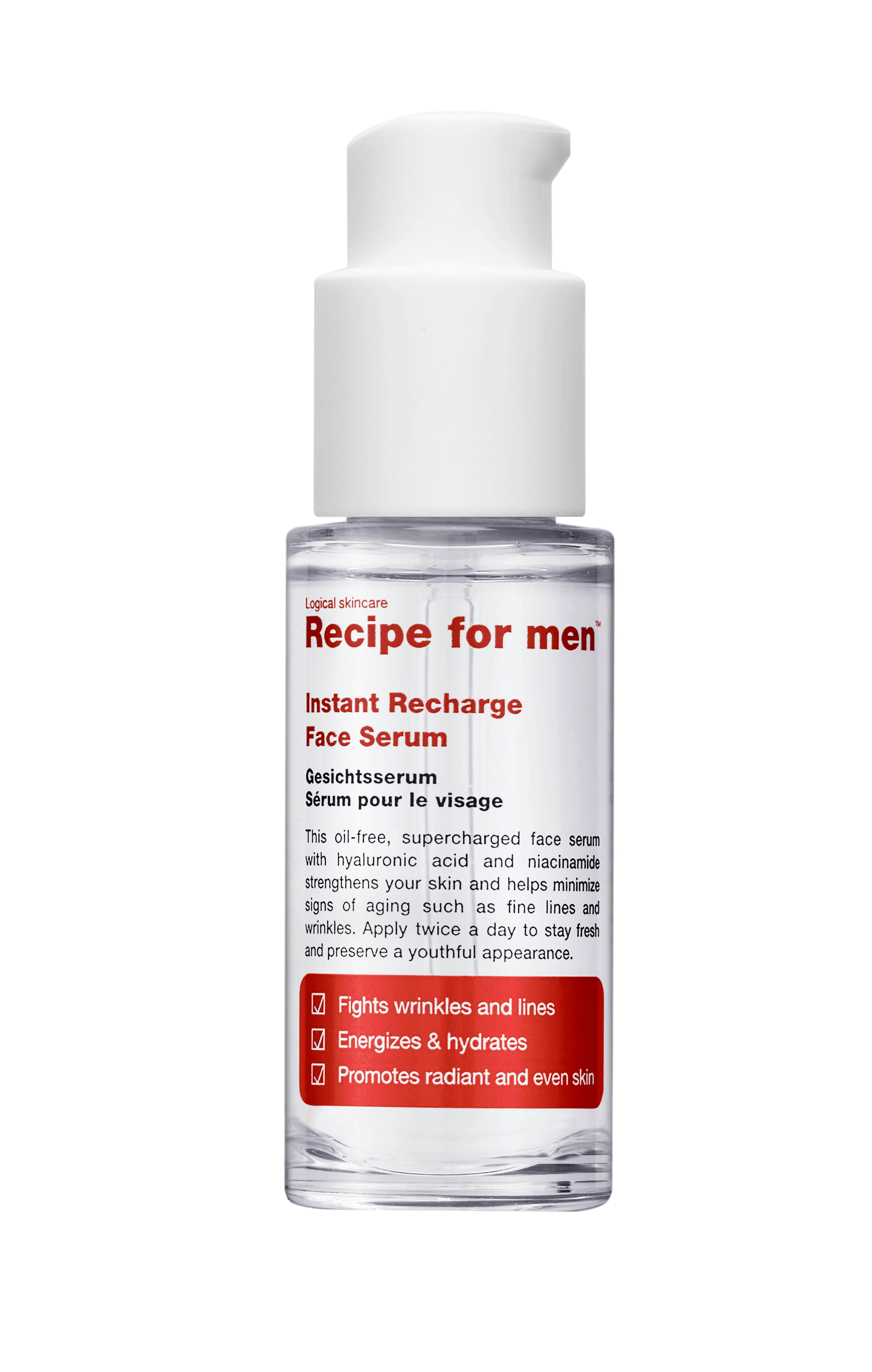Recipe For Men Instant Recharge Face Serum 30 ml
