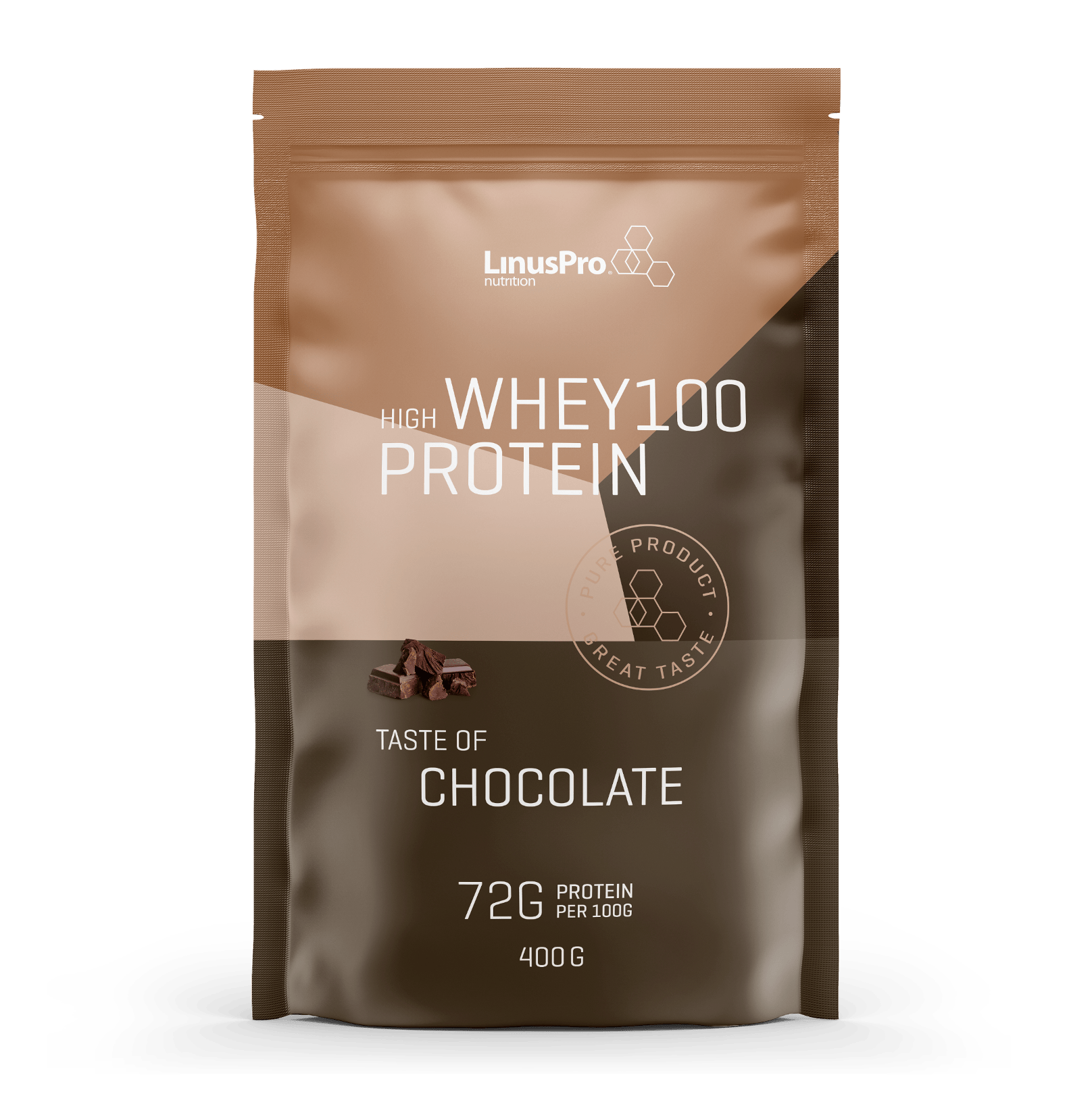 LinusPro Whey100 Chocolate 400 g