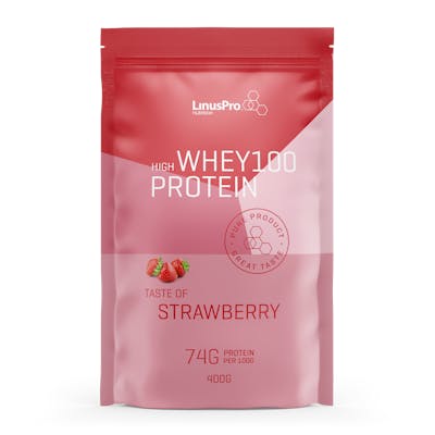 LinusPro Whey100 Strawberry 400 g