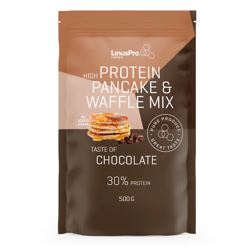 LinusPro Protein Pancake &amp; Waffle Mix Chocolate 500 g