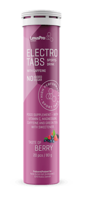 LinusPro Elektrolyt Tabs Berry 60 g