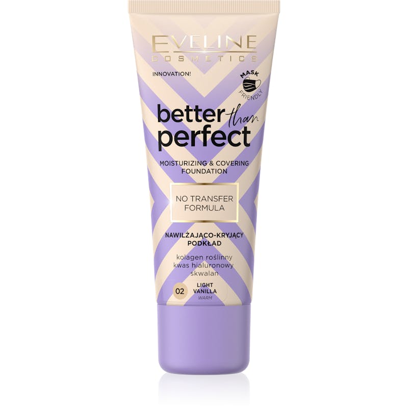 Eveline Better Than Perfect Foundation No 02 Light Vanilla 30 ml