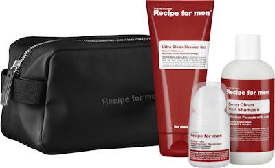 Recipe For Men Essential Hair &amp; Body Kit 200 ml + 250 ml + 60 ml