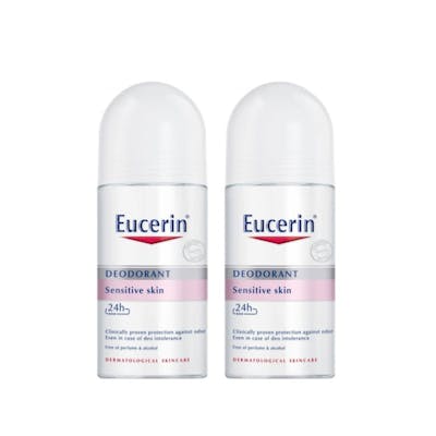 Eucerin Roll On Deodorant Sensitive Skin 2 x 50 ml