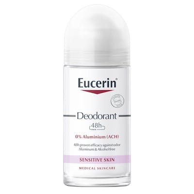 Eucerin Deodorant Roll On 0% Aluminium Sensitive Skin 50 ml
