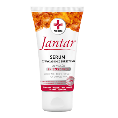 Jantar Medica Serum With Amber Extract For Damaged Hair 30 ml