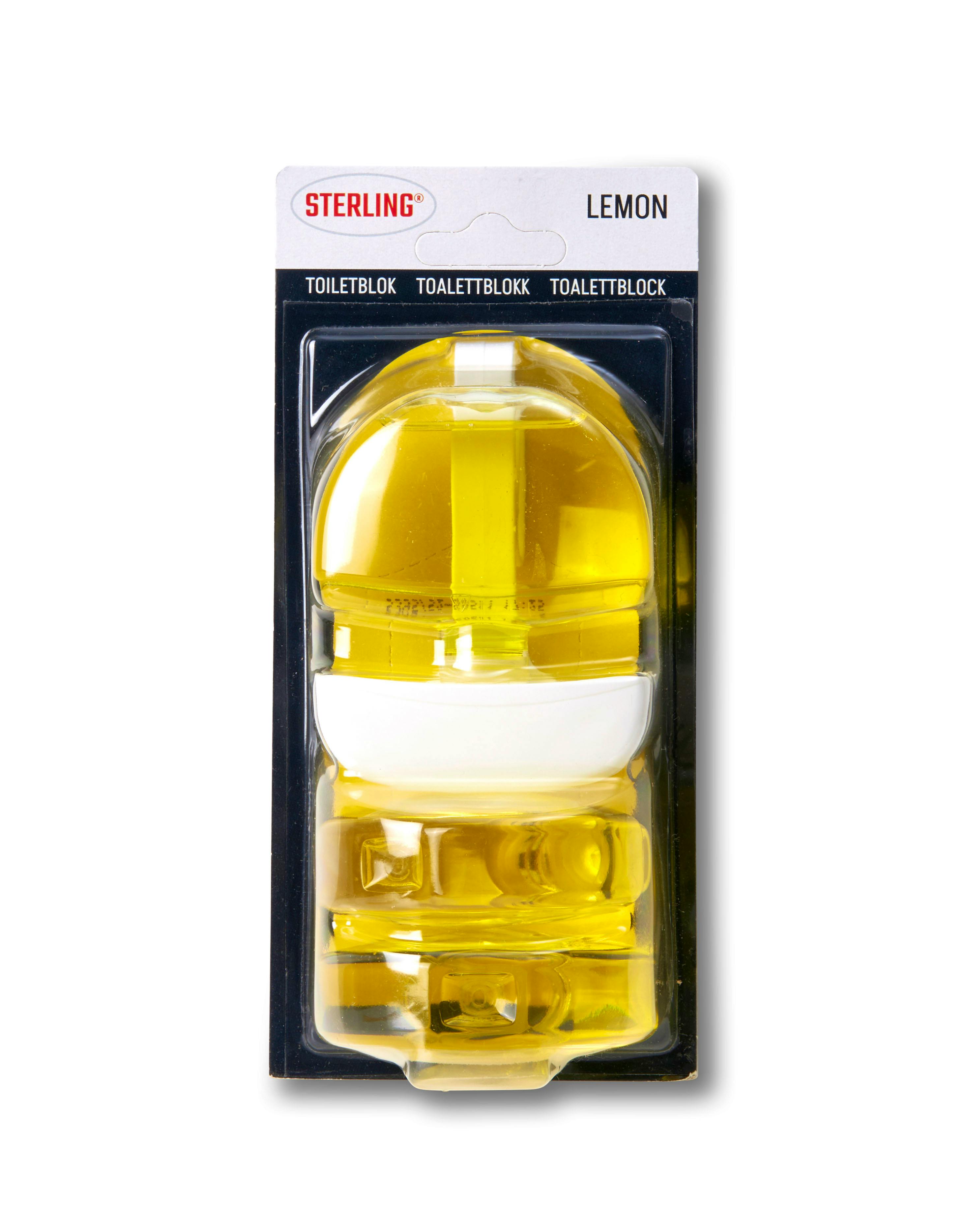 Sterling Toiletblok Lemon 3 x 55 ml