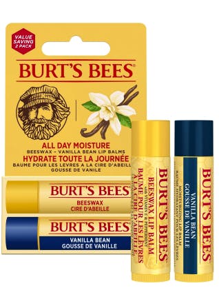 Burt's Bees Duo Pack Vanilla Bean + Beeswax 8,5 g