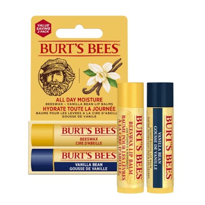 Burt&#039;s Bees Duo Pack Vanilla Bean + Beeswax 8,5 g
