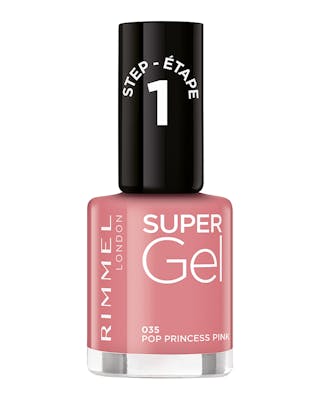 Rimmel Super Gel Nail Polish 035 Pop Princess Pink 12 ml