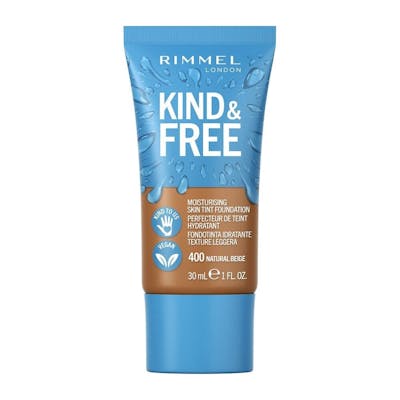 Rimmel Kind &amp; Free Skin Tint Foundation 400 Natural Beige 30 ml