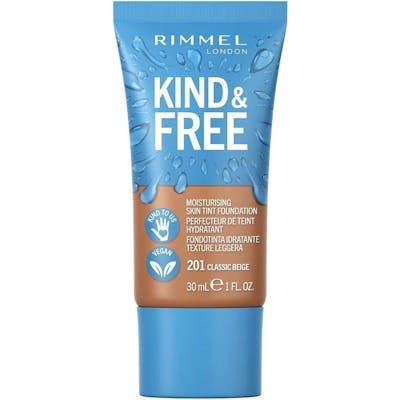 Rimmel Kind &amp; Free Skin Tint Foundation 201 Classic Beige 30 ml