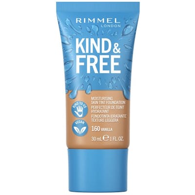 Rimmel Kind &amp; Free Skin Tint Foundation 160 Vanilla 30 ml