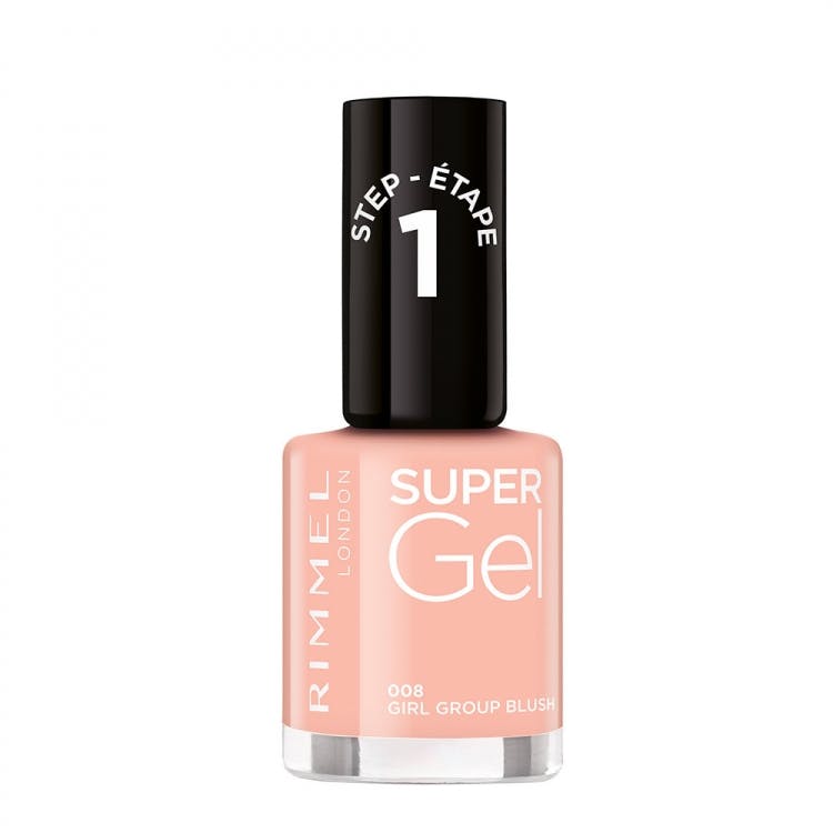 Rimmel Super Gel Nail Polish 008 Girl Group Blush 12 Ml