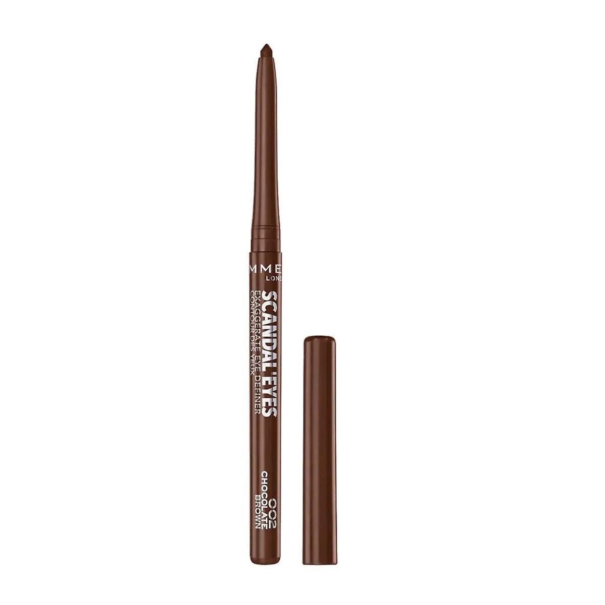 Rimmel Scandal'Eyes Exagerate Eye Definer 002 Chocolate Brown 1 pcs