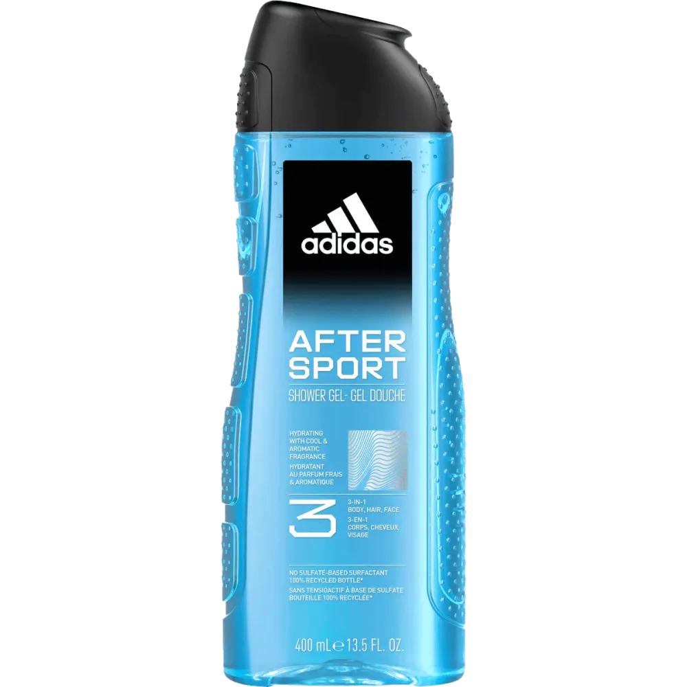 Adidas 3-in-1 After Sport Showergel 400 ml