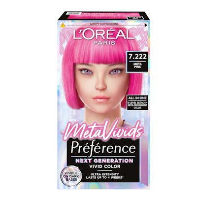 L&#039;Oréal Paris Recital Préférence Metavivids 7.222 Meta Pink 1 pcs