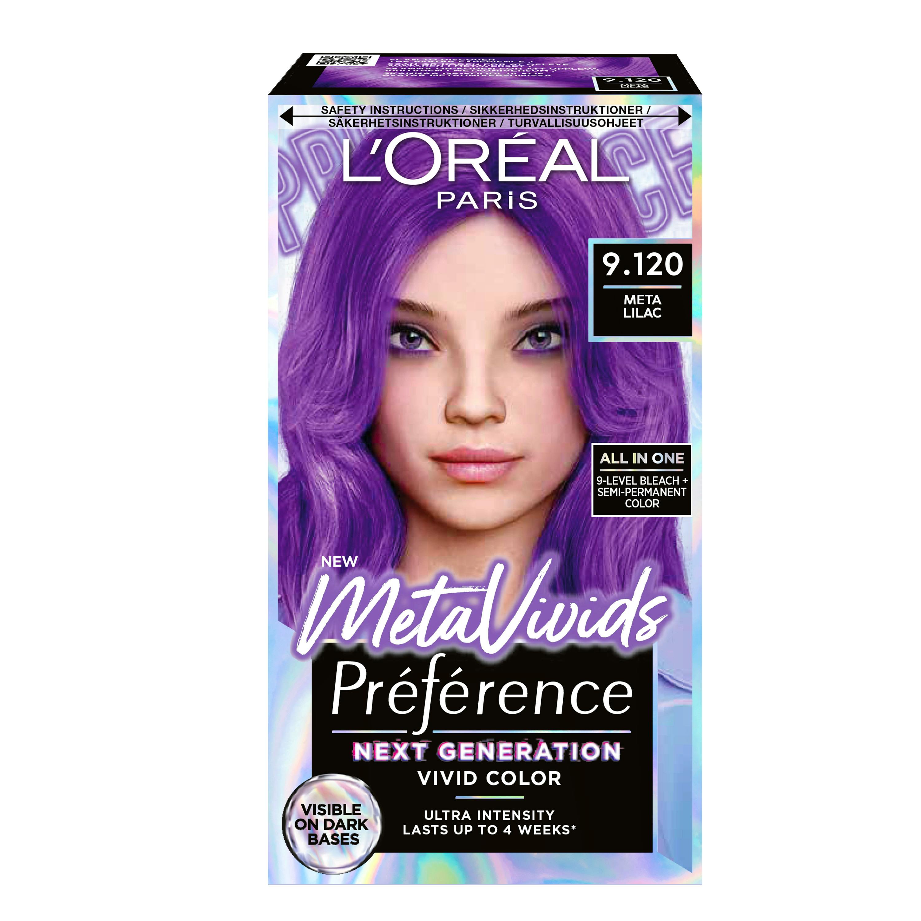 L'Or&eacute;al Paris Recital Pr&eacute;f&eacute;rence Metavivids 9.120 Meta Lilac 1 st