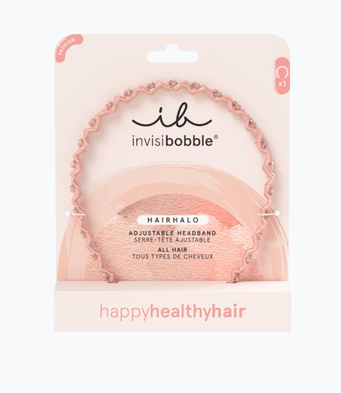 Invisibobble Hairhalo Adjustable Pink Headband 1 st