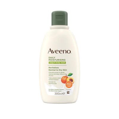 Aveeno Daily Moisturising Yogurt Bodywash Apricot 300 ml