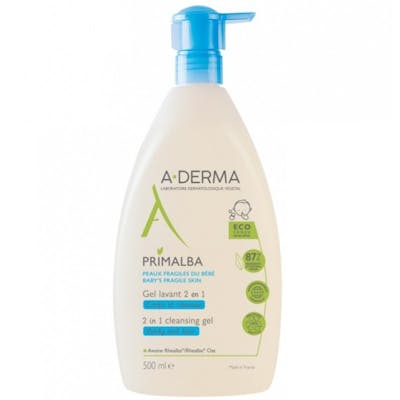 A-Derma Primalba 2-in-1 Cleansing Gel 500 ml