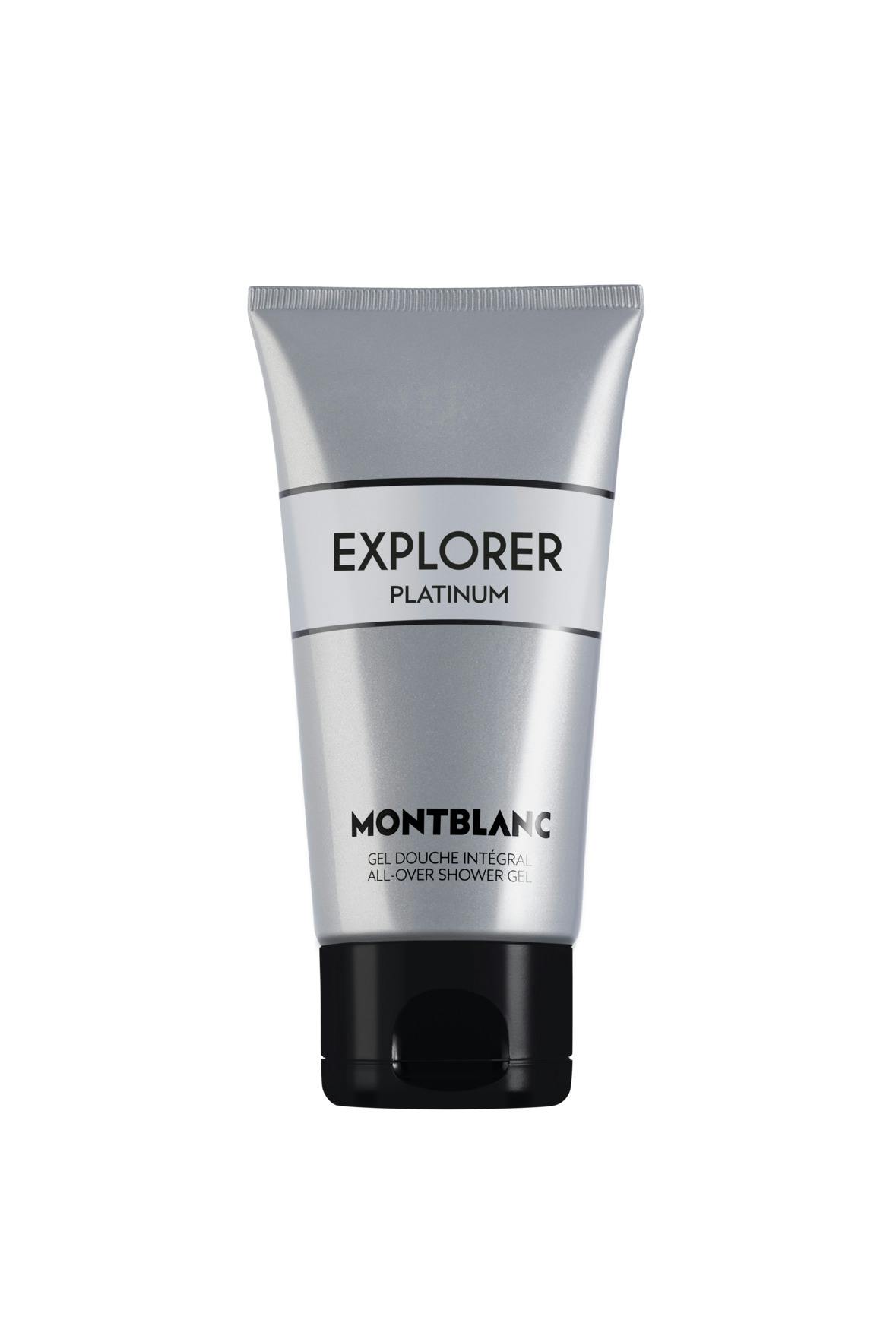 montblanc explorer platinum shower gel 150 ml