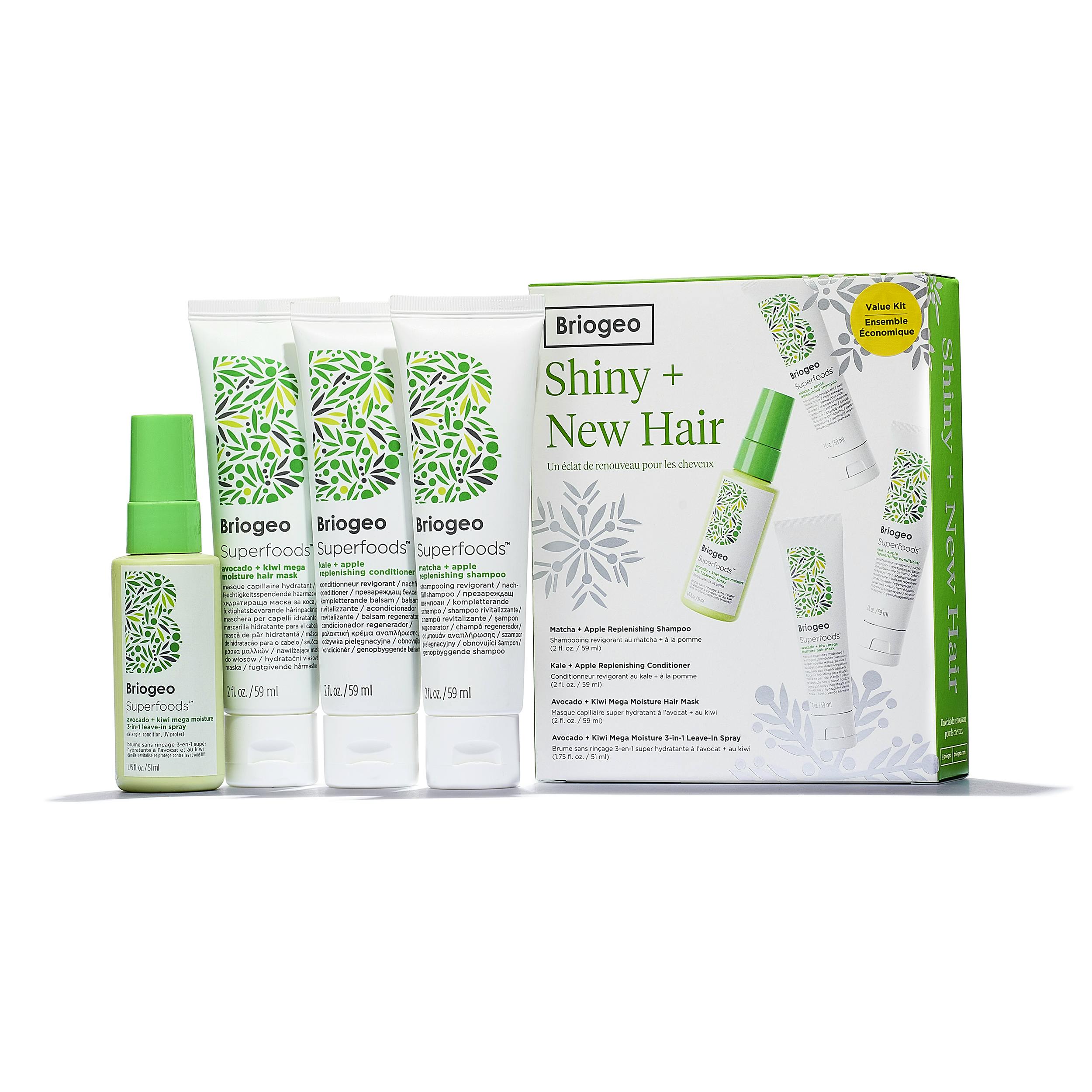 Briogeo Superfoods Shiny + New Kit 3 x 59 ml + 51 ml