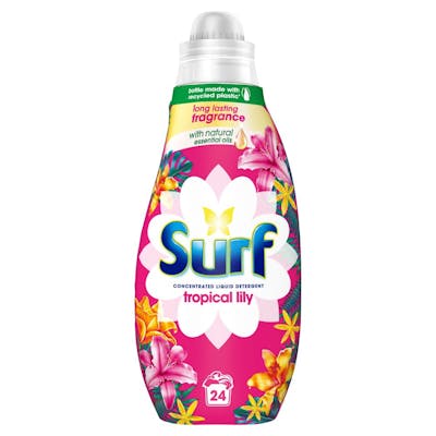 Surf Liquid Detergent Tropical Lily 648 ml