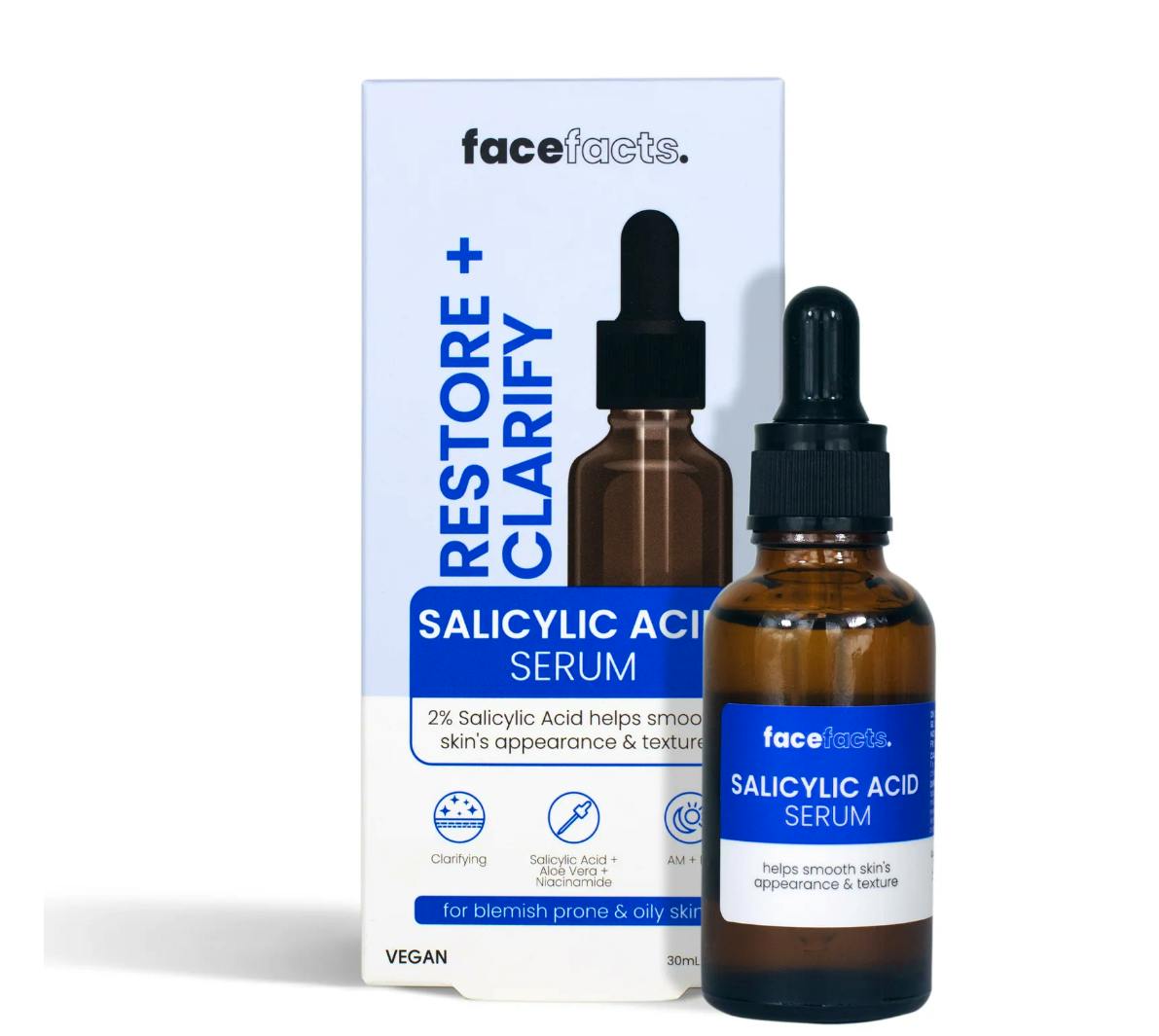 Face Facts Facial Serum Salicylic Acid 30 ml