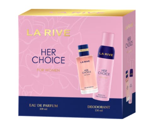 La Rive Her Choice Set EDP & Deo 100 ml + 150 ml