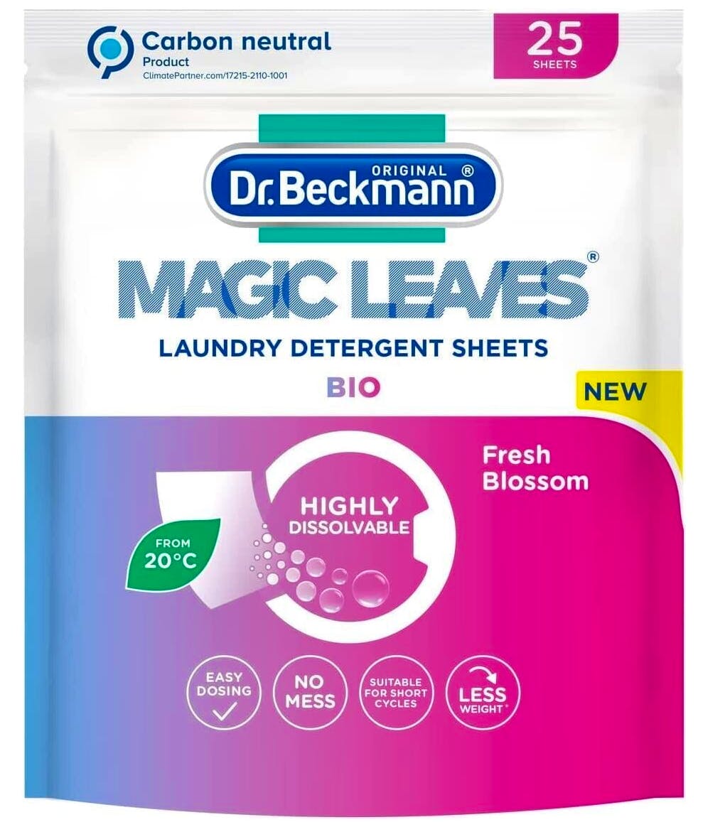 Dr Beckmann Magic Leaves Laundry Detergent Sheets 25 Stk 3995 Kr