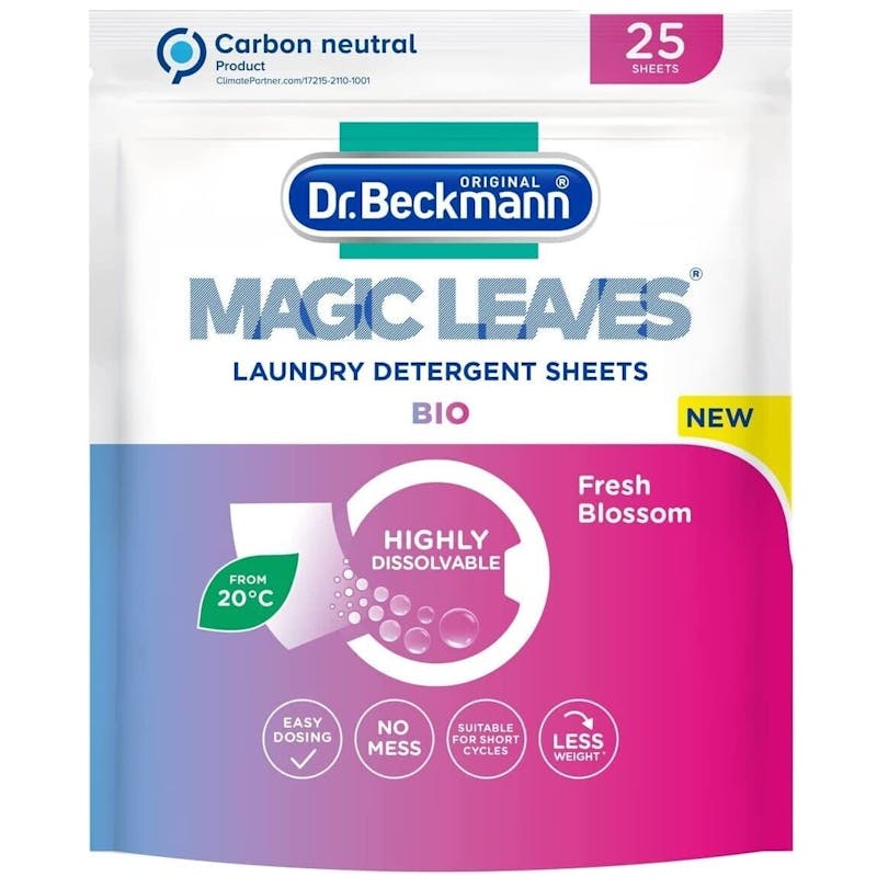Dr. Beckmann Magic Leaves laundry Detergent Sheets 25 pcs