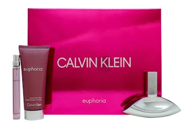 Calvin Klein Euphoria EDP &amp; Sensual Body Lotion Set 10 ml + 50 ml + 100 ml