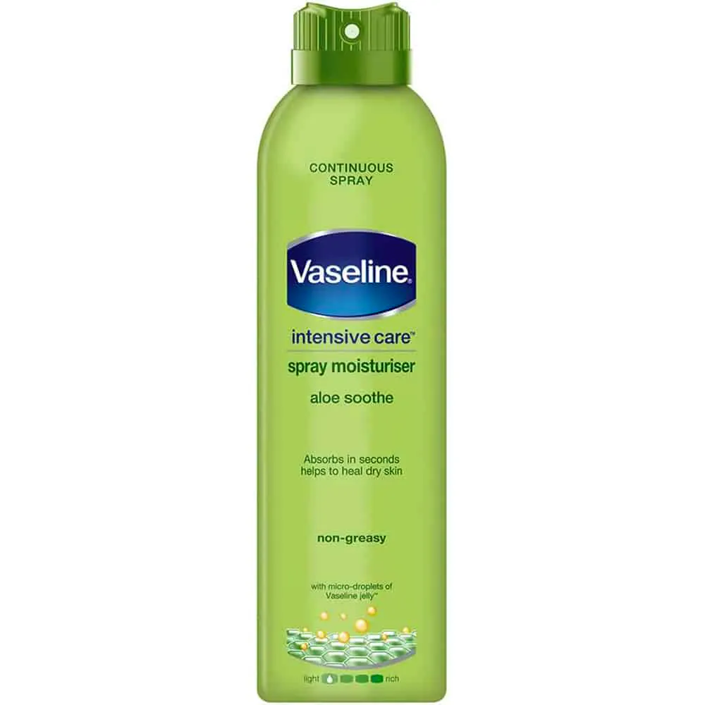 Vaseline Intensive Care Aloe Moisturizing Spray 190 ml
